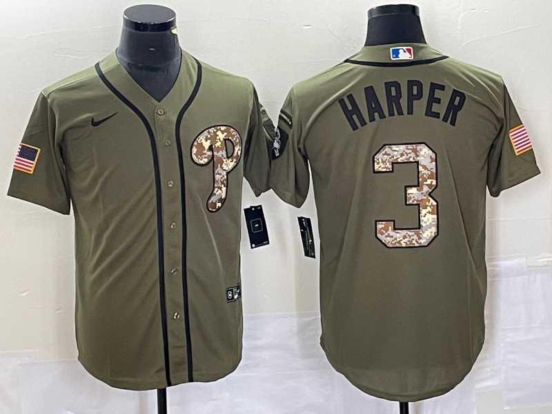 Men's Philadelphia Phillies #3 Bryce Harper Green Salute to Service Cool Base Stitched Nike Jersey,We sell and wholesale Men's Philadelphia Phillies #3 Bryce Harper Green Salute to Service Cool Base Stitched Nike Jersey on line form chian!